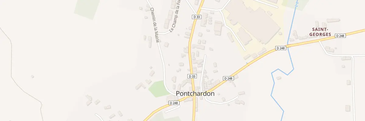 Plan du 91 Rte de Canapville à Pontchardon