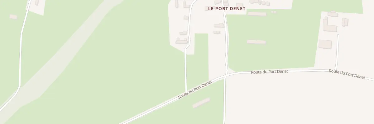 Plan du 30 Rte du Port Denet à Vaas