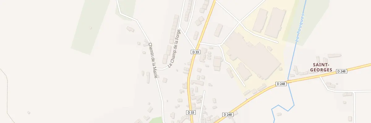 Plan du 65 Le Bourg à Pontchardon