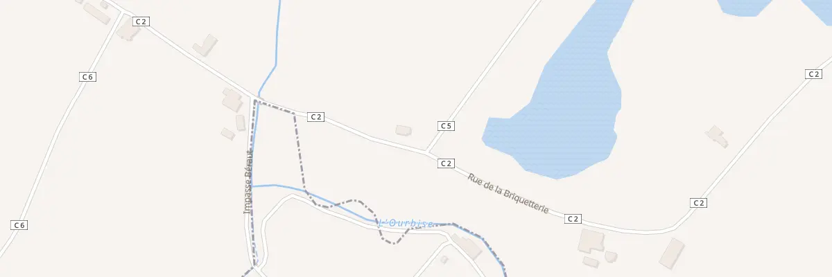 Plan du 79 Blandin à Lagruère