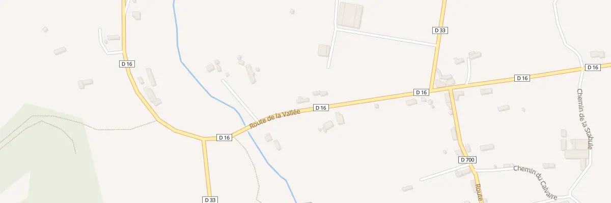 Plan du 9186 Rte de la Vallée à Canapville