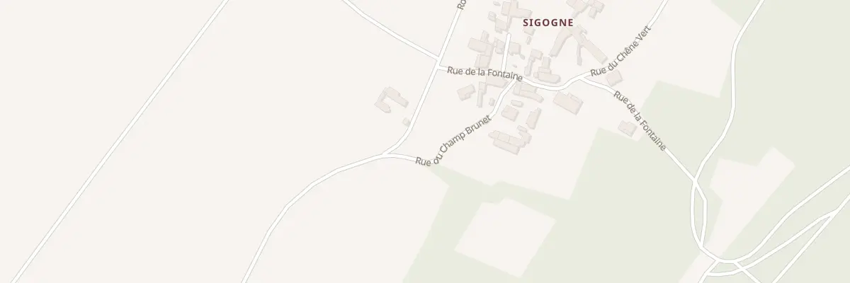 Plan du 60 Rte des Prades à Coulgens