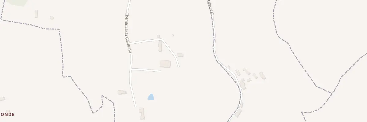 Plan du 167 Imp de la Galoterie à Lisieux
