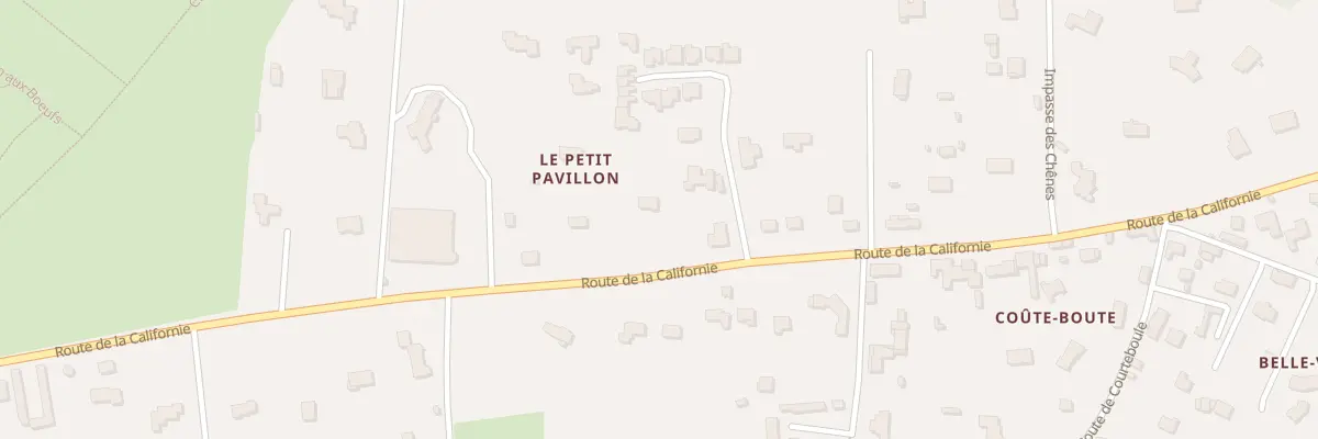 Plan du 38B Rte de la Californie à Changé