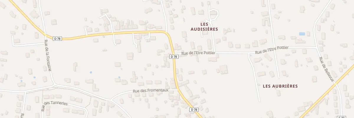 Plan du 53 Rue du Docteur Renaud à Aubigné-Racan