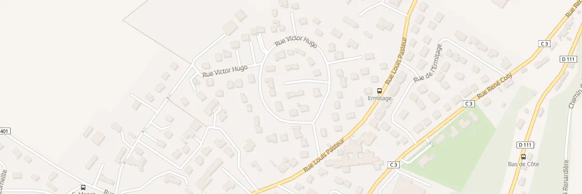 Plan du 5 Rue Victor Hugo à Rogerville