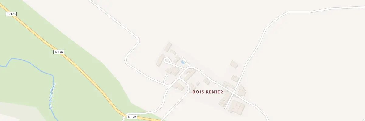 Plan du 2 Bois Renier à Bioussac