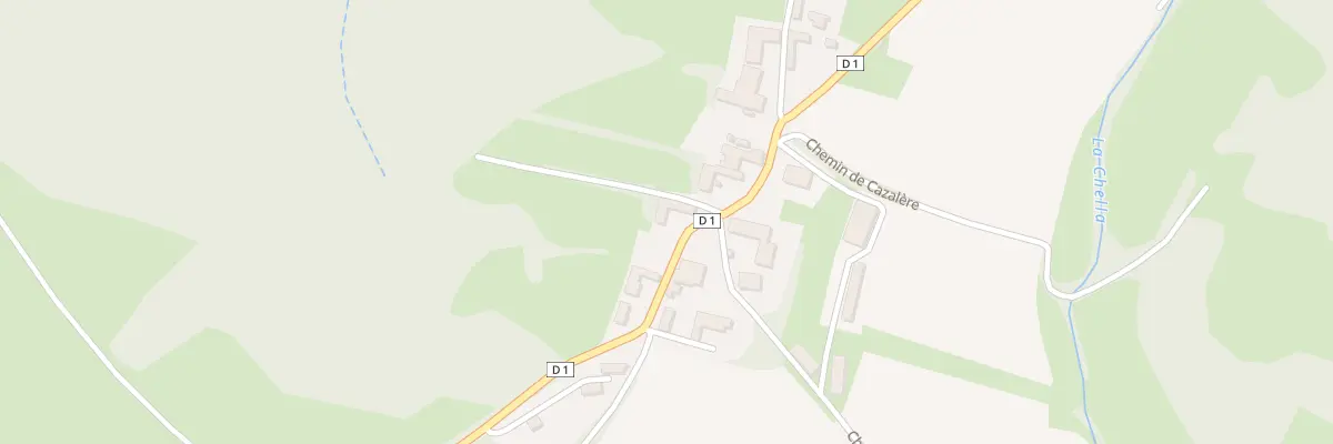 Plan du 8 Rue des Trois Croix à Mun