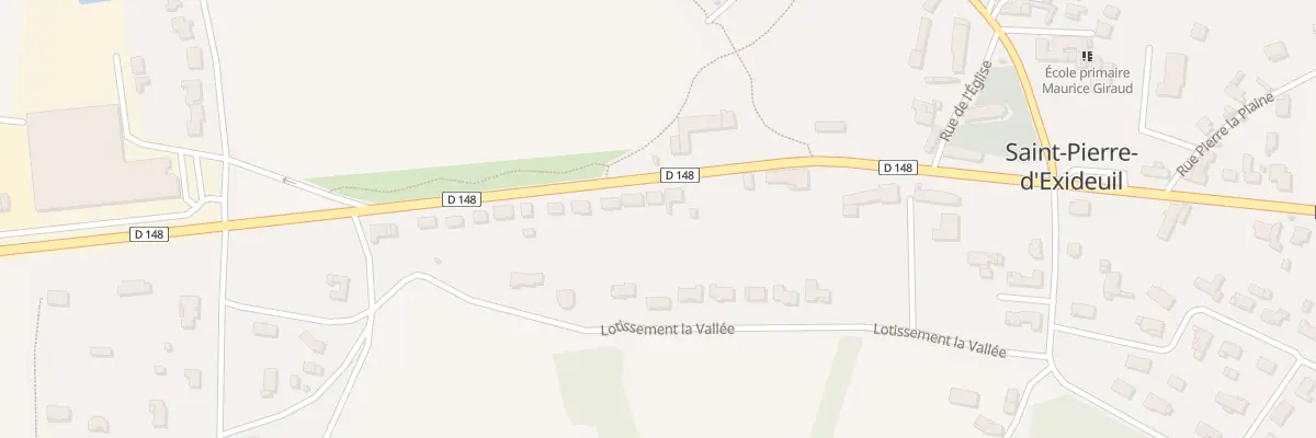 Plan du 11B Rte de Niort à Saint-Pierre-d’Exideuil