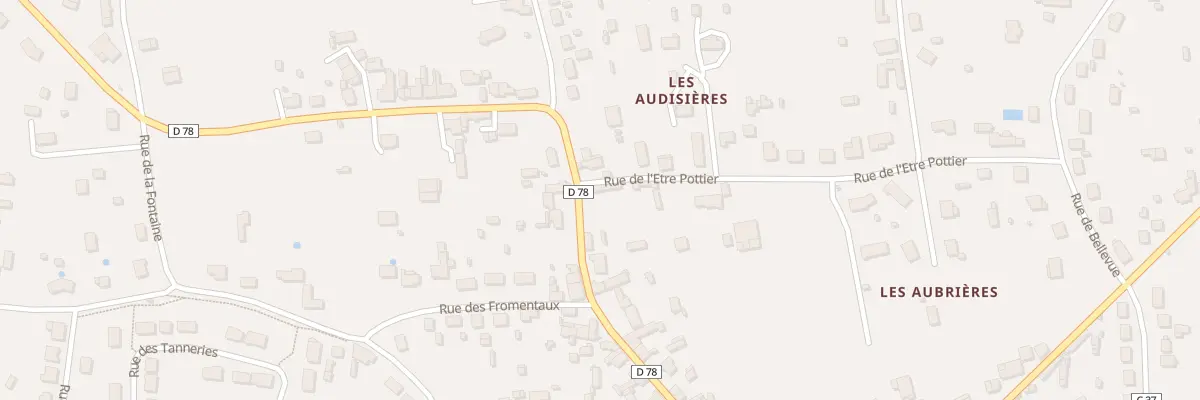 Plan du 53B Rue du Docteur Renaud à Aubigné-Racan