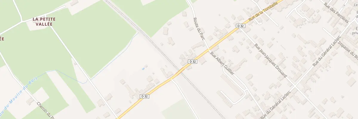Plan du 56 Rue de la Tombelle à Écommoy
