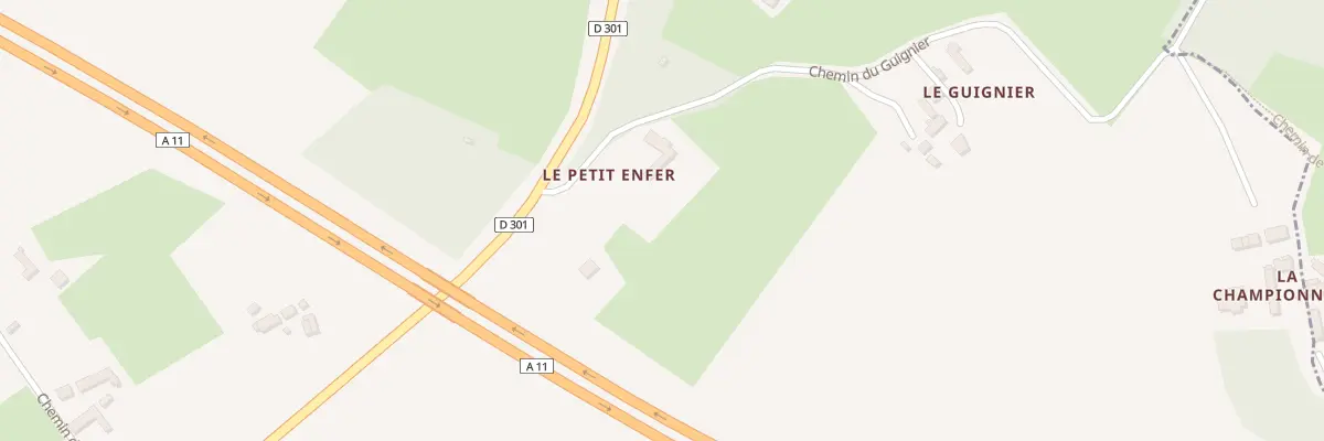 Plan du 62 Che du Guignier à Sargé-lès-le-Mans