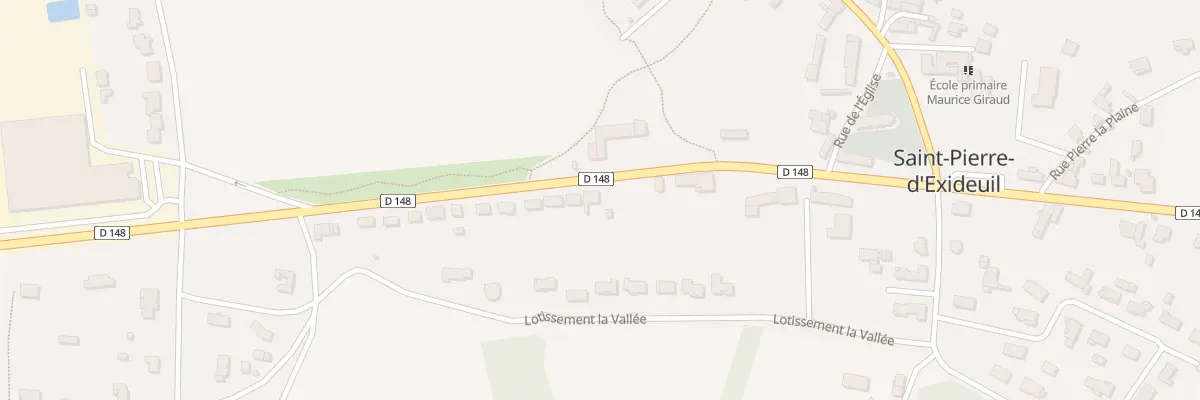 Plan du 11 Rte de Niort à Saint-Pierre-d’Exideuil