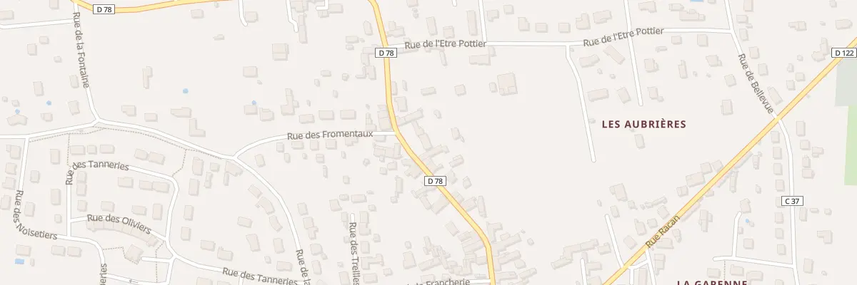 Plan du 41 Rue du Docteur Renaud à Aubigné-Racan