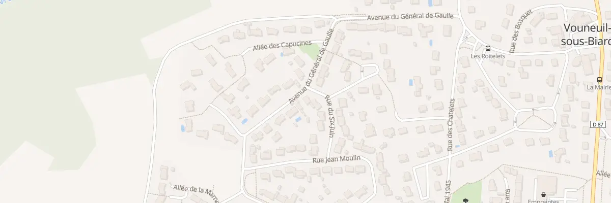 Plan du 11 Rue du Six Juin à Vouneuil-sous-Biard