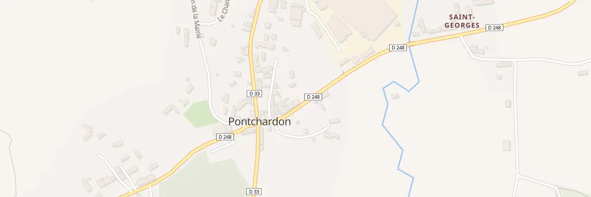 Plan du 75 Rte du Bosc-Renoult à Pontchardon