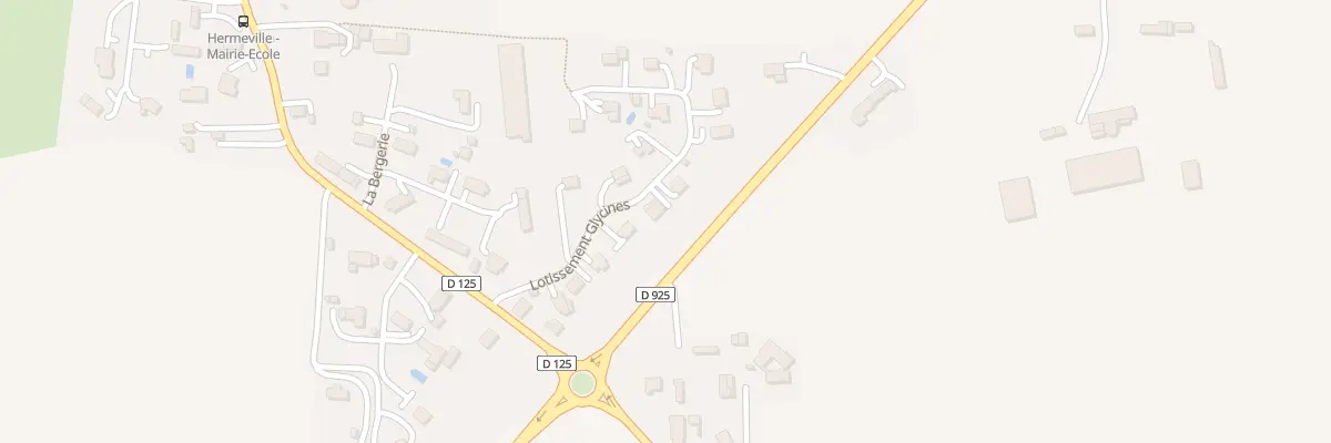 Plan du 8 Lot Glycines à Hermeville