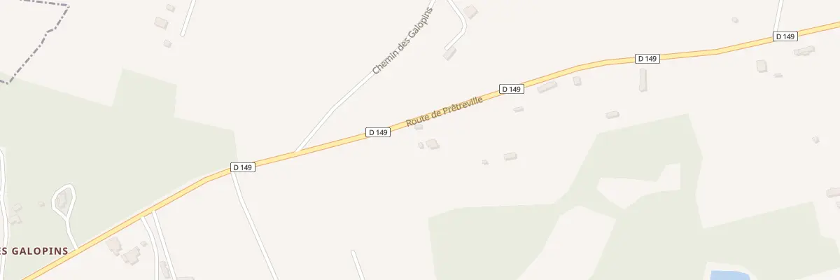 Plan du 67 Rte de Prêtreville à Saint-Martin-de-Mailloc