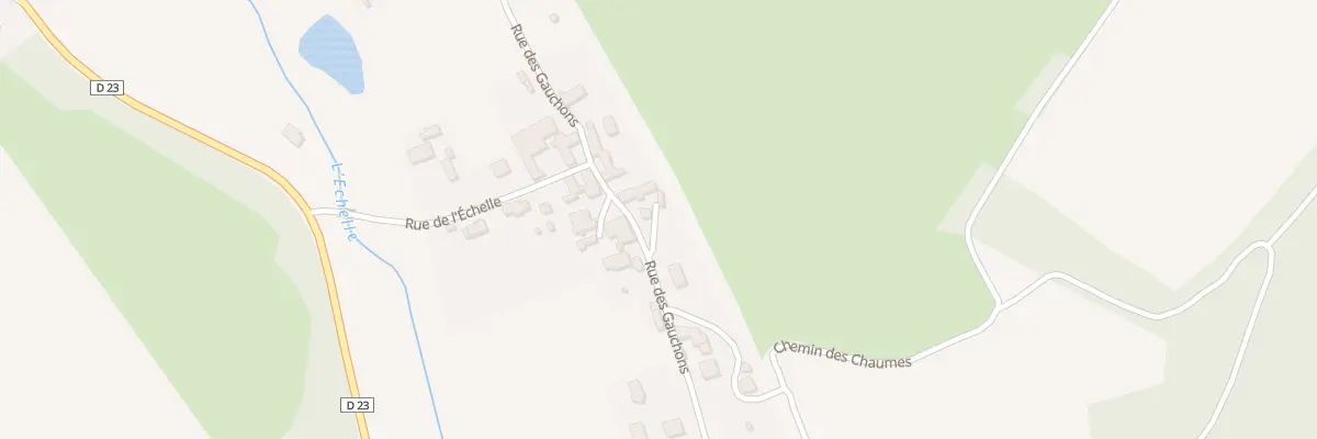 Plan du 39 Rte des Gauchons à Touvre