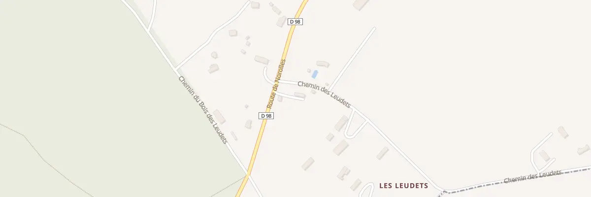 Plan du 21 Rte de Norolles à Blangy-le-Château