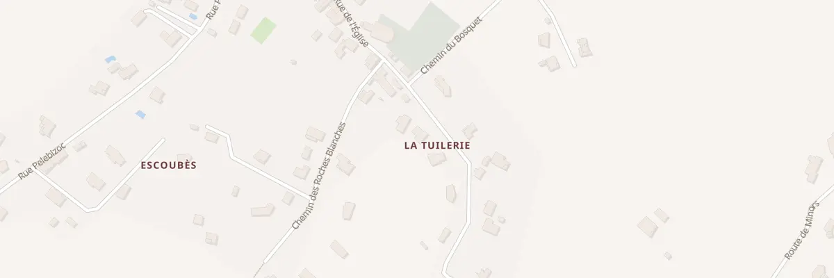 Plan du 6 Rte de Minors à Birac-sur-Trec