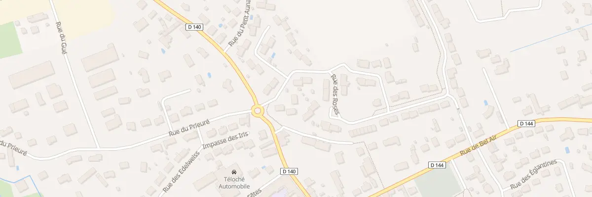Plan du 6 Rue des Tulipes à Teloché
