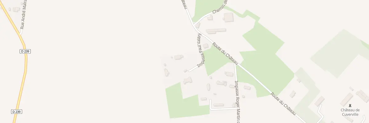 Plan du 44 Imp Paul Valéry à Cuverville