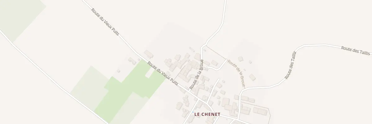 Plan du 5039 Le Chenet à Saint-Ciers-sur-Bonnieure