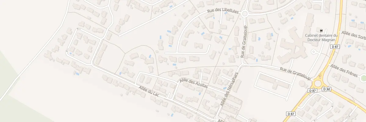 Plan du 28 Rue des Libellules à Vouneuil-sous-Biard