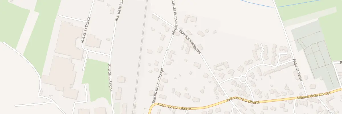 Plan du 12 Rue du Bonnet Rouge à Mayet