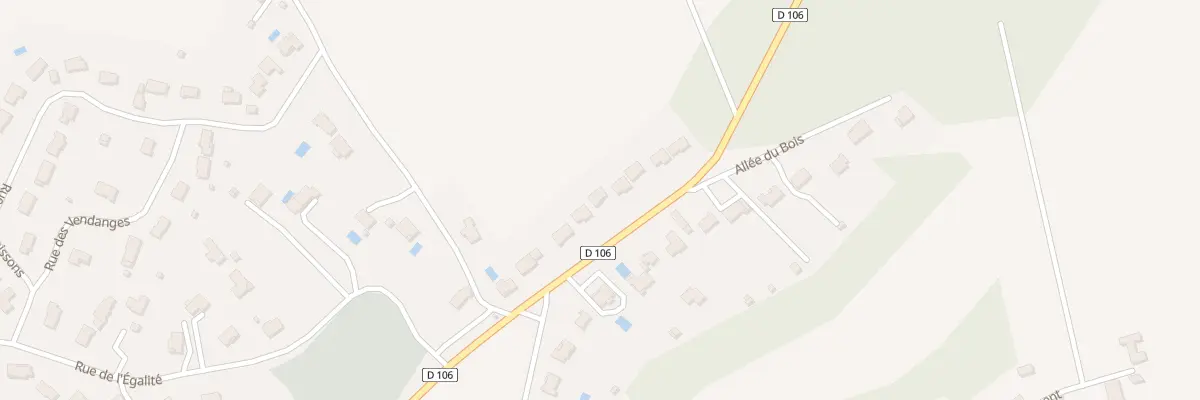 Plan du 5694 Rue de la Croix Blanche à Garat