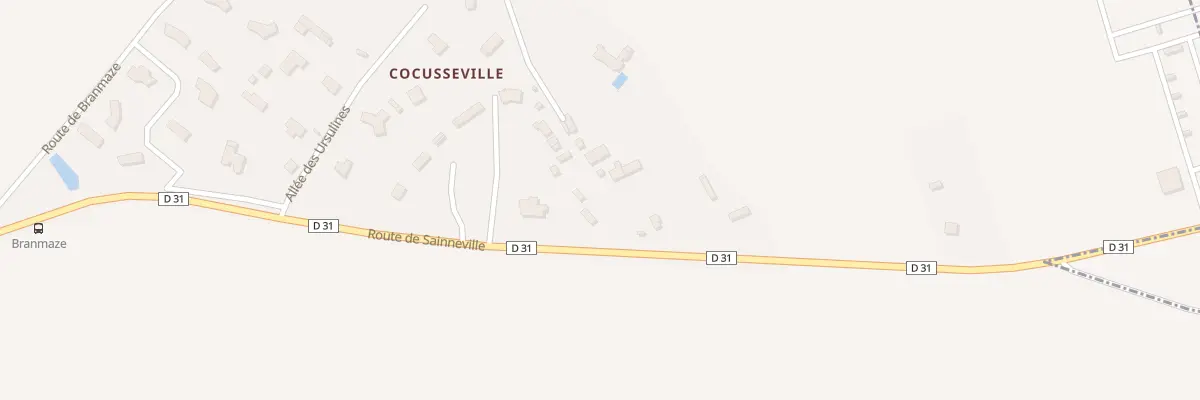 Plan du 32 Hameau de Cocusseville à Manéglise