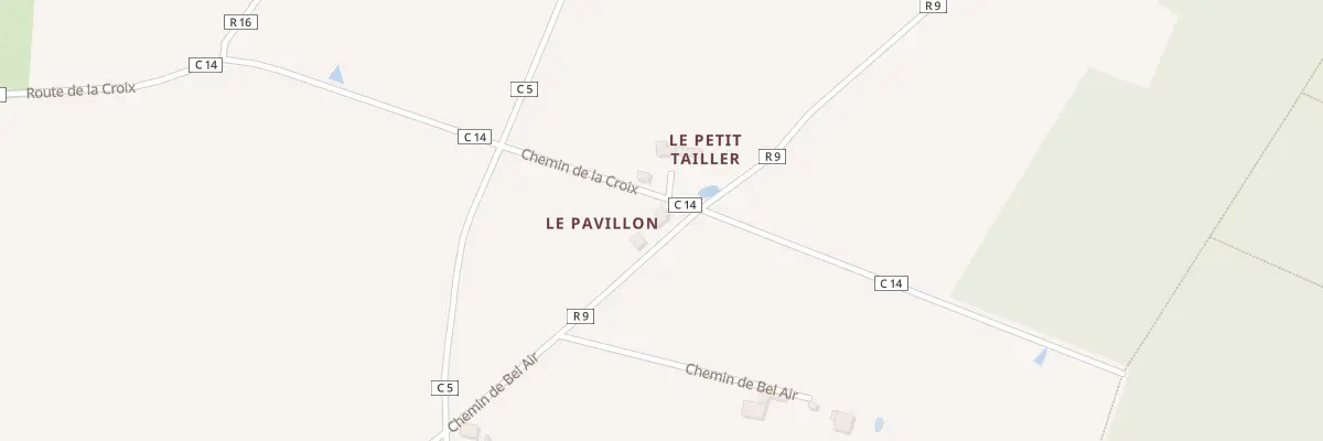 Plan du 87 Le Pavillon à Braye-sur-Maulne