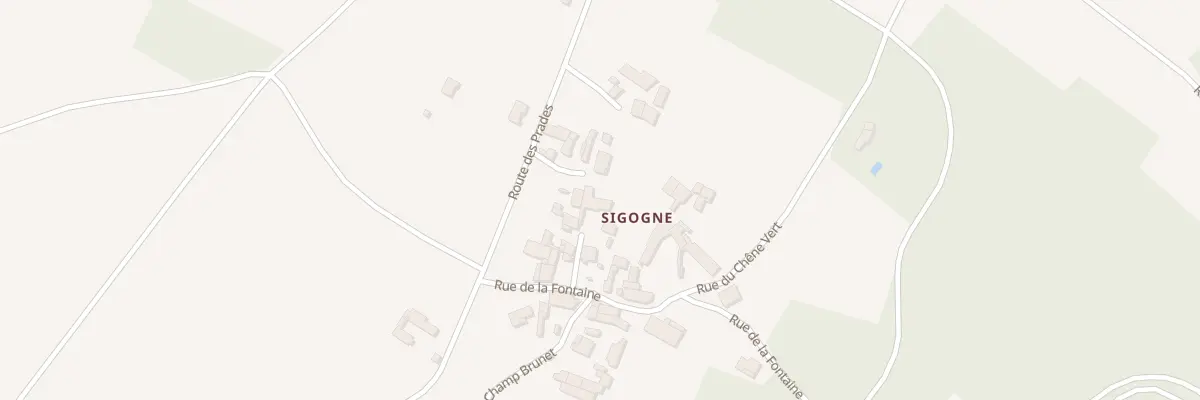 Plan du 3 Imp de la Riouze à Coulgens