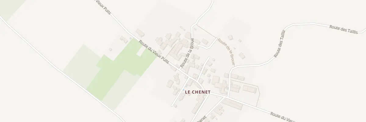 Plan du 1 Rte de la Broue à Saint-Ciers-sur-Bonnieure