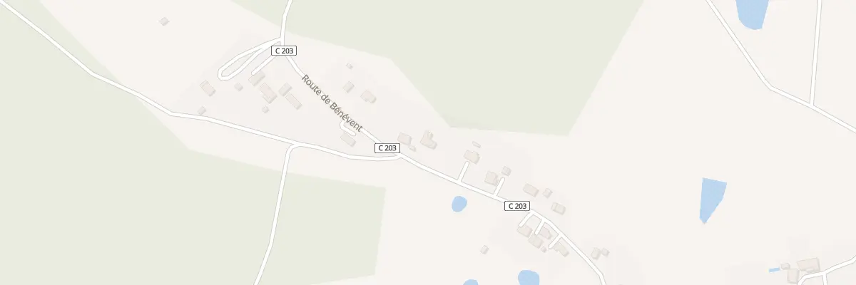 Plan du 1103 Les Peyrrieres à Beaupouyet
