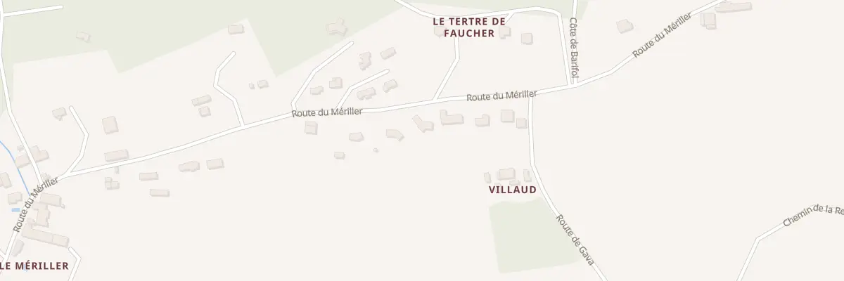 Plan du 1174 Rte du Mériller au Fleix