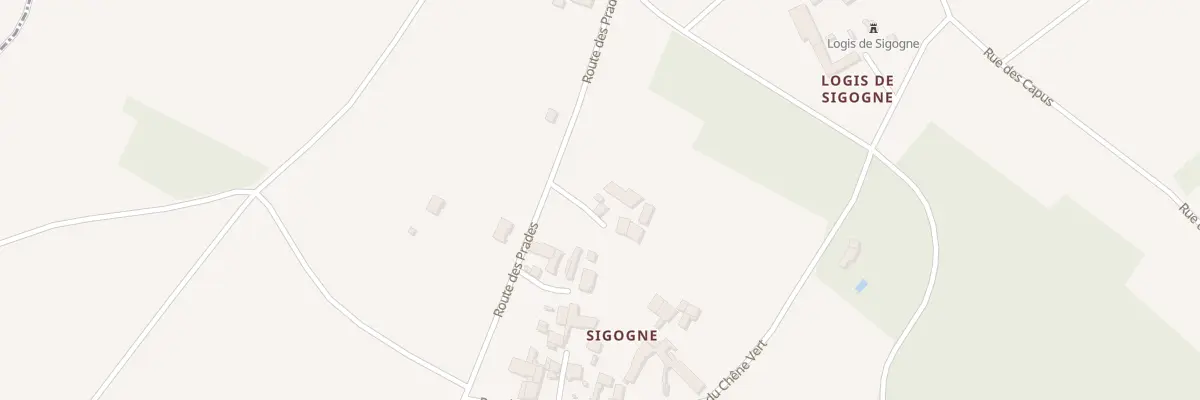 Plan du 5014 Sigogne à Coulgens