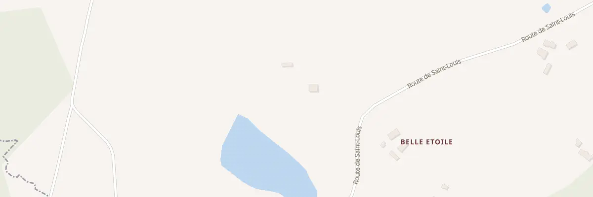 Plan du 2087 Rte de Saint-Louis à Beaupouyet