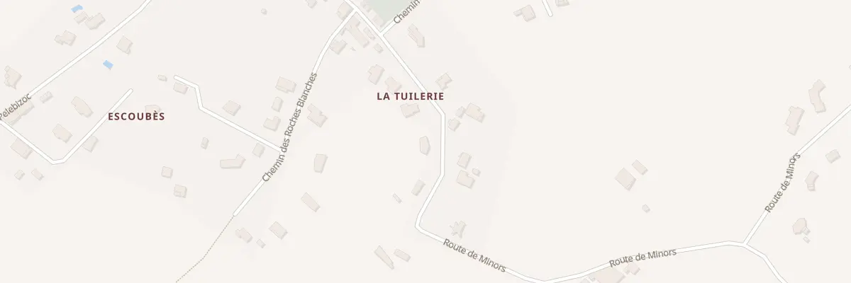 Plan du 16 Rte de Minors à Birac-sur-Trec
