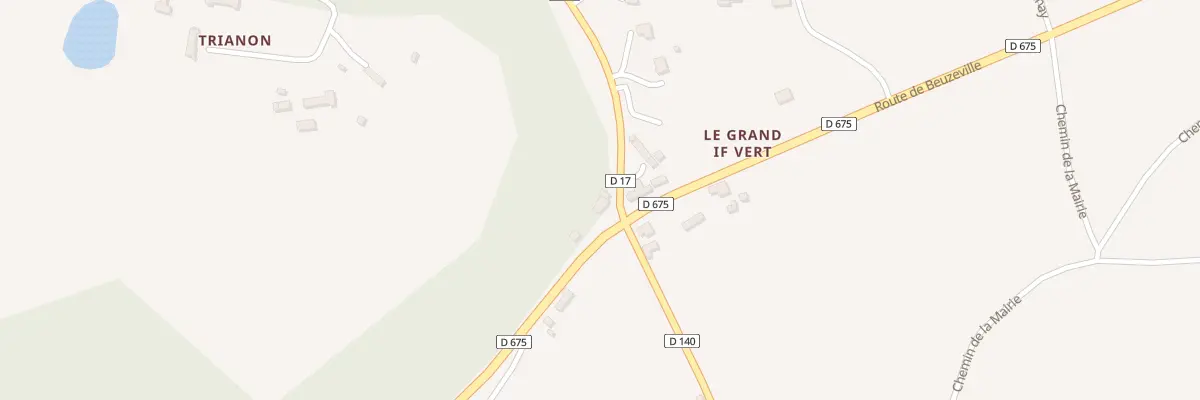 Plan du 5021 Le Gd If Vert à Saint-Benoît-d’Hébertot