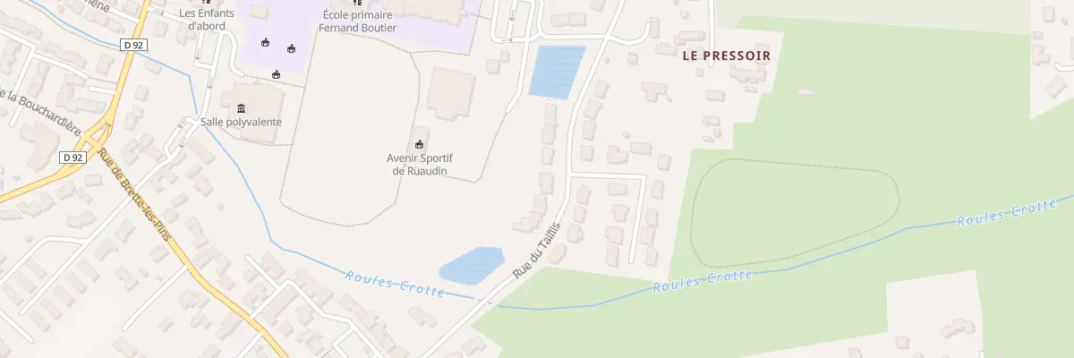 Plan du 17 Rue du Taillis à Ruaudin