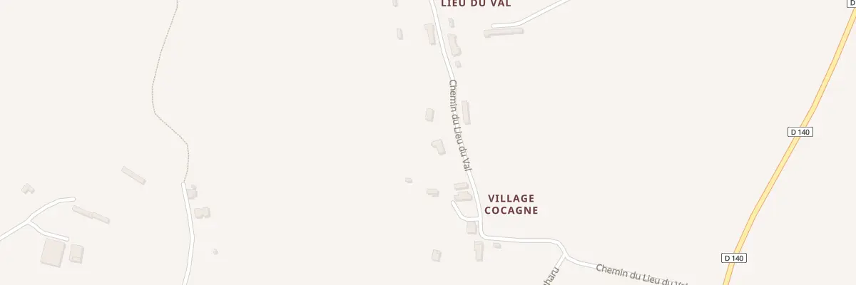 Plan du 682 Chem Lieu du Val à Genneville
