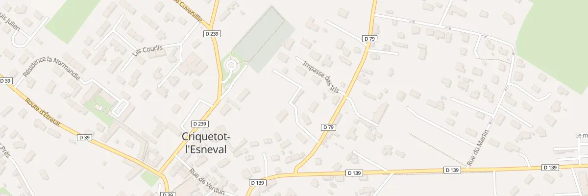Plan du 11B Rue d’Hareauville à Criquetot-l’Esneval