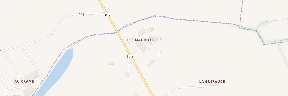 Plan du 140 Che des Maurices à Saint-Astier