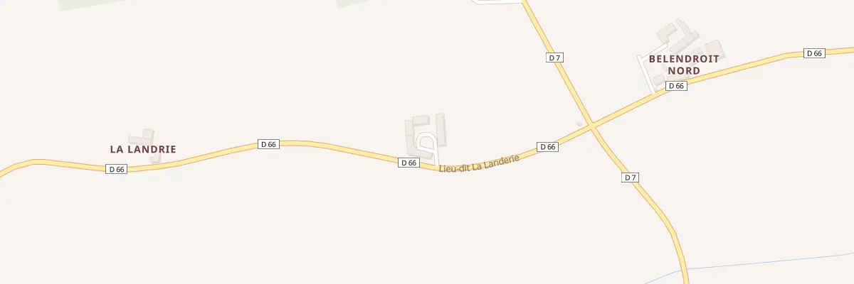 Plan du 5096 La Landrie à Prinçay