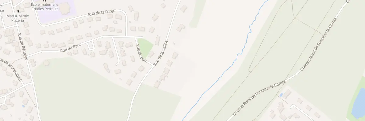 Plan du 18 Rue de la Vallée à Fontaine-le-Comte
