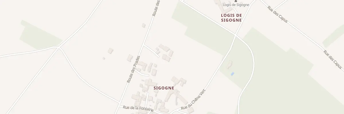Plan du 5013 Sigogne à Coulgens