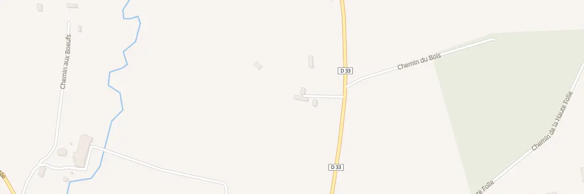 Plan du 435 Rte des Moutiers Hubert à Canapville