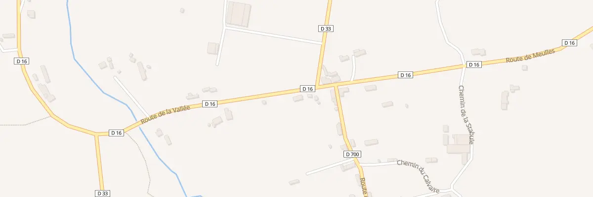 Plan du 43 Rte de Vimoutiers à Canapville